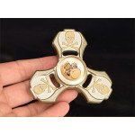 Wholesale Skull Style Aluminum Metal Fidget Spinner Stress Reducer Toy for Autism Adult, Child (Mix Color)
